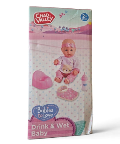 Chad Valley Babies To Love | Drink & Wet Baby