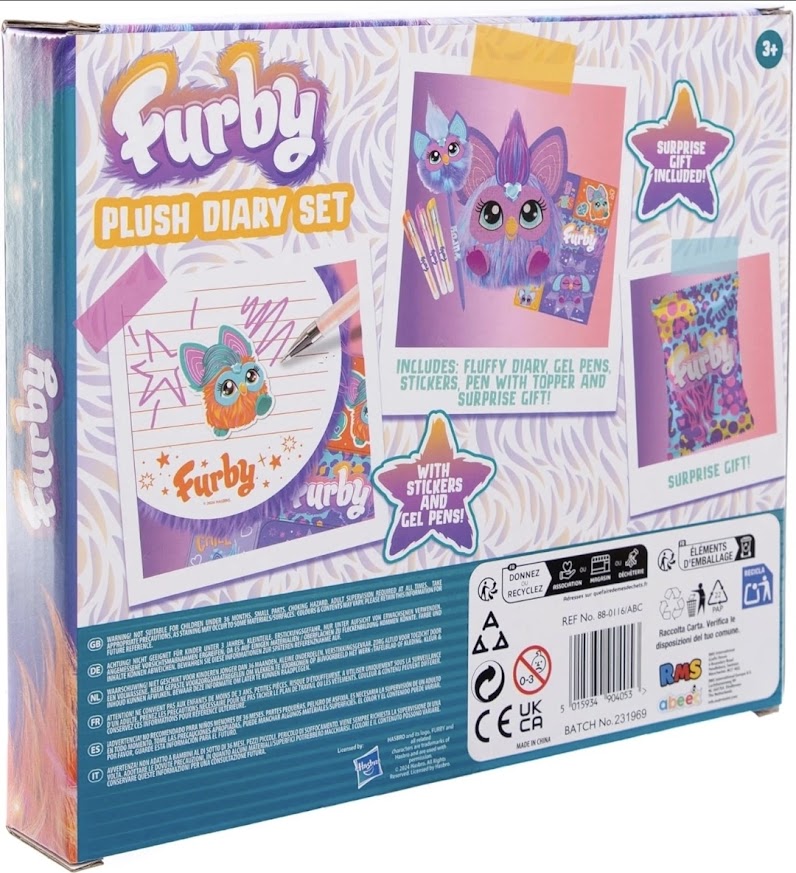 Furby | Mini Plush Diary