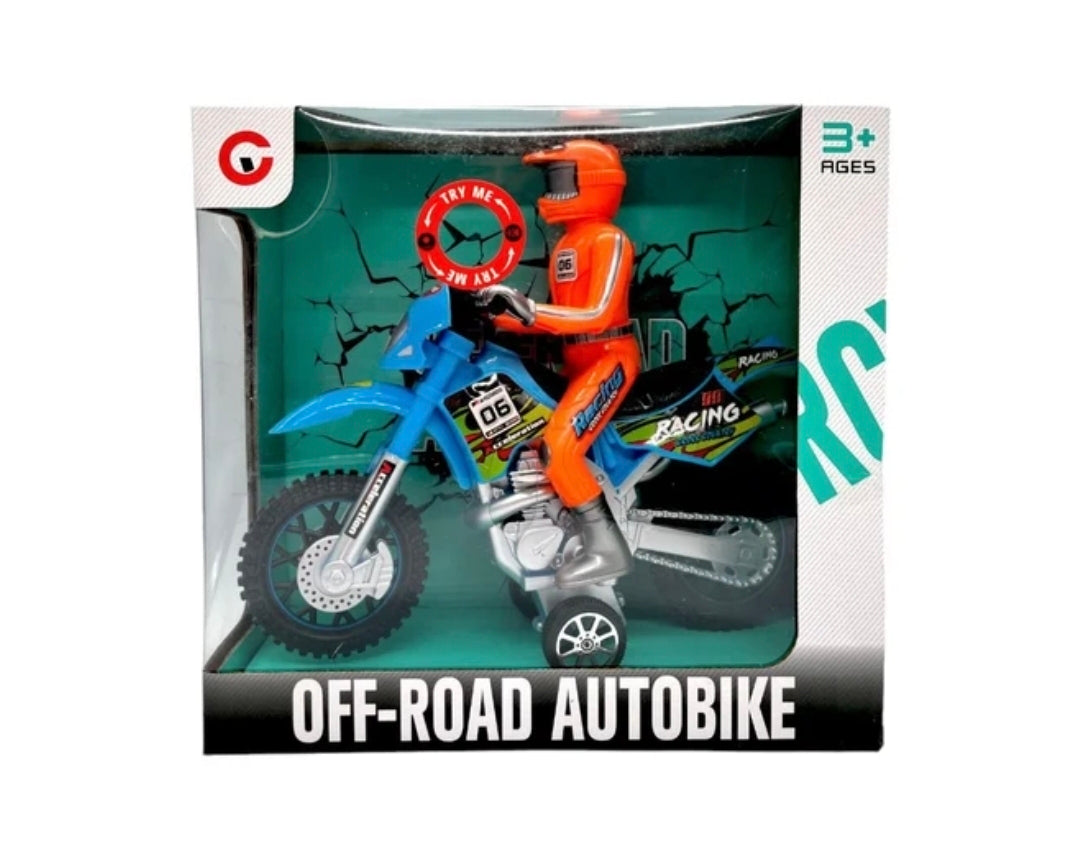 Off-Road AutoBike With Rider