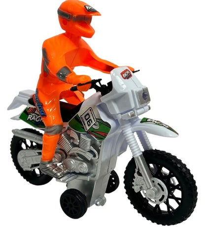 Off-Road AutoBike With Rider