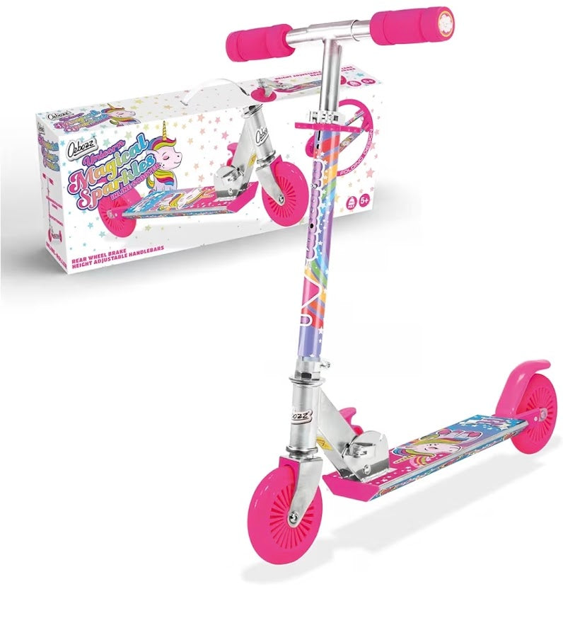 Ozbozz | Unicorn Magical Sparkles Inline Scooter