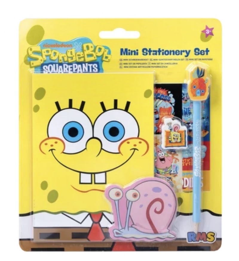 SpongeBob Square Pants / Patrick Star Mini Stationery Set
