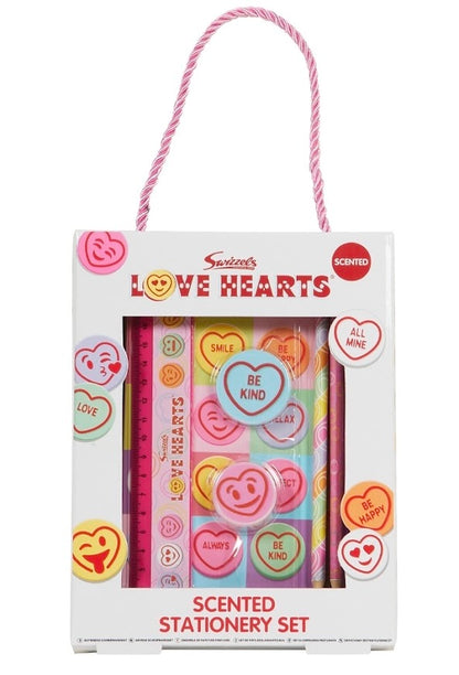 Swizzles | Love Hearts Scented Stationary Pack