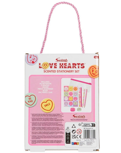 Swizzles | Love Hearts Scented Stationary Pack