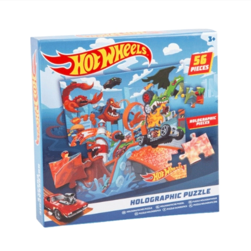 Hot Wheels | 56 Piece Holographic Puzzle