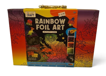 Project Craft | Rainbow Foil Art Activity Carry Case