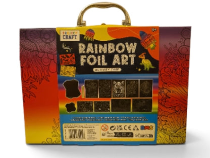 Project Craft | Rainbow Foil Art Activity Carry Case