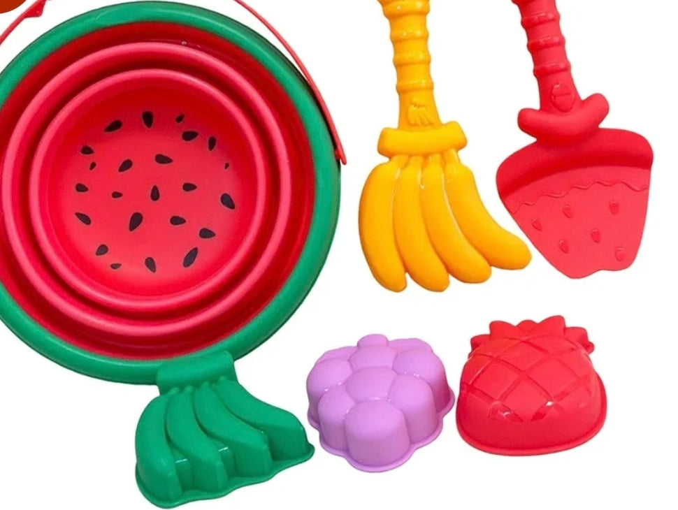 Twirl & Play | Folding Fruit Bucket 5 Piece Set