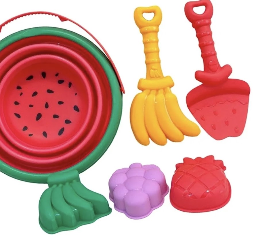 Twirl & Play | Folding Fruit Bucket 5 Piece Set