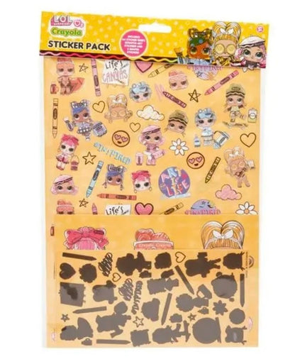Crayola | L.O.L Sticker Pack