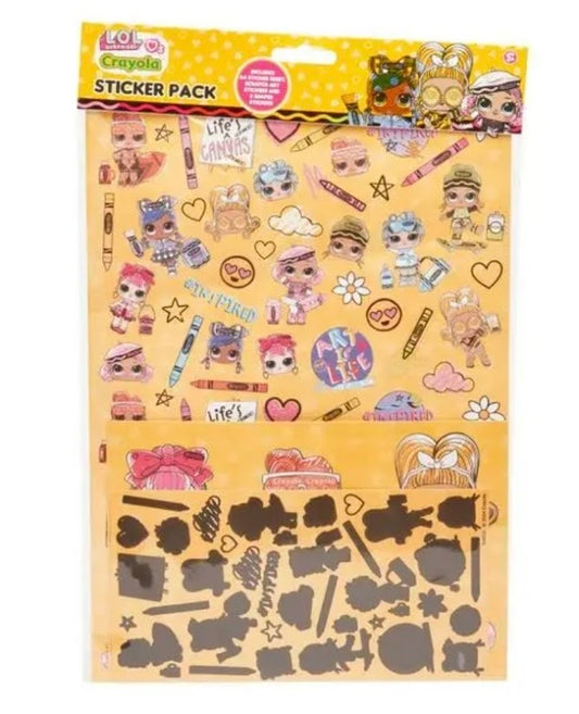 Crayola | L.O.L Sticker Pack