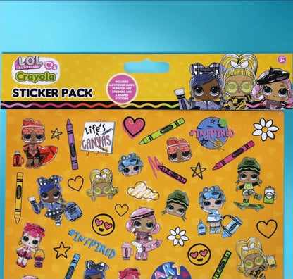 Crayola | L.O.L Sticker Pack