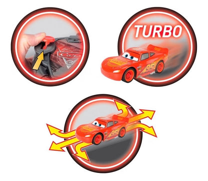 Disney Pixar Cars | Remote Control Turbo Racer Lightning McQueen