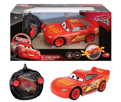 Disney Pixar Cars | Remote Control Turbo Racer Lightning McQueen