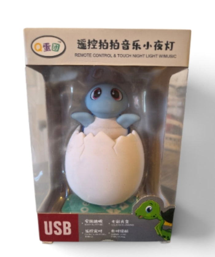 Remote Control & Touch Dinosaur Egg Night Light With Music