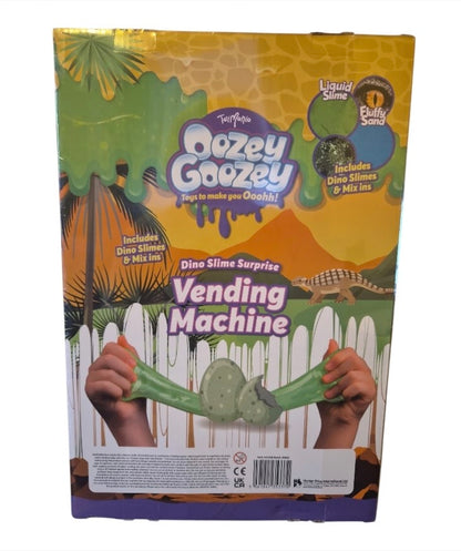Toy Mania | Oozey Goozey Dino Slime Surprise Vending Machine