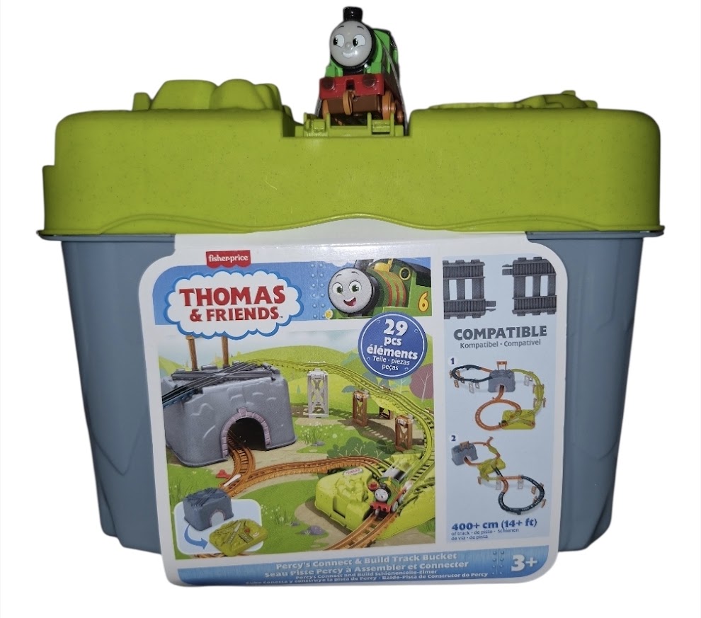 Fisher Price | Thomas & Friends | Percy's Connect & Build Track Bucket