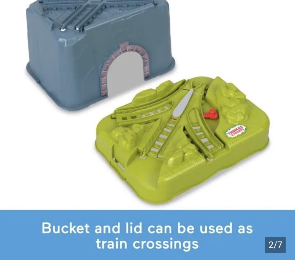 Fisher Price | Thomas & Friends | Percy's Connect & Build Track Bucket