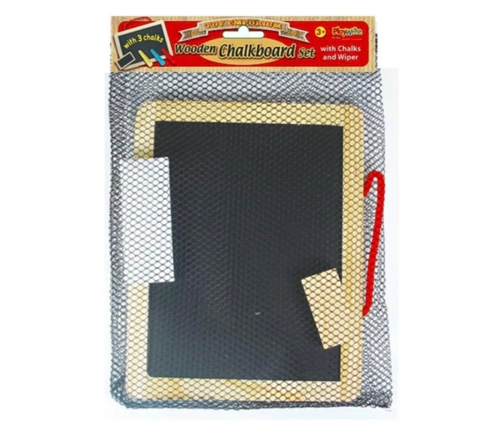 Toy Emporium | Wooden Chalkboard Set