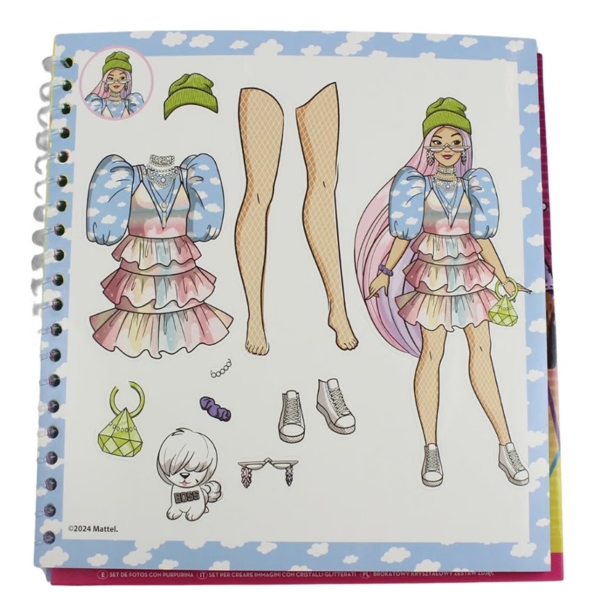 Mattel | Barbie Extra Fashion Stylist Sticker Pad