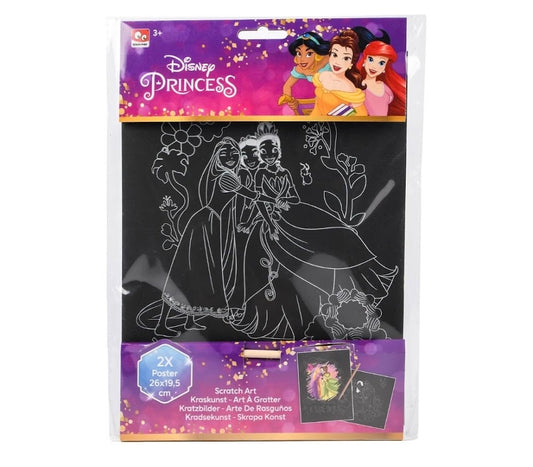 Disney | Princess Scratch Art