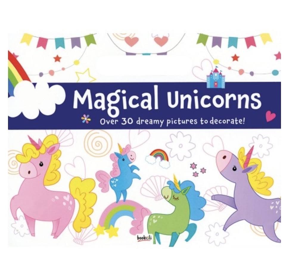 Magical Unicorns Colouring Book