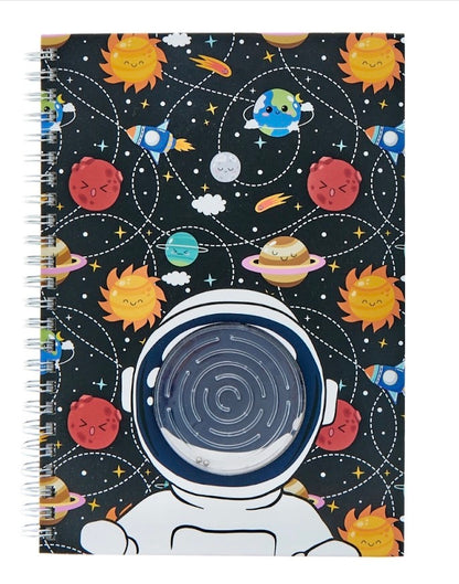 Space Astronaught Notebook With Maze Game