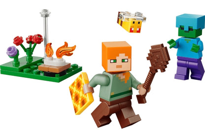Lego | Minecraft Alex's Campfire Conflict