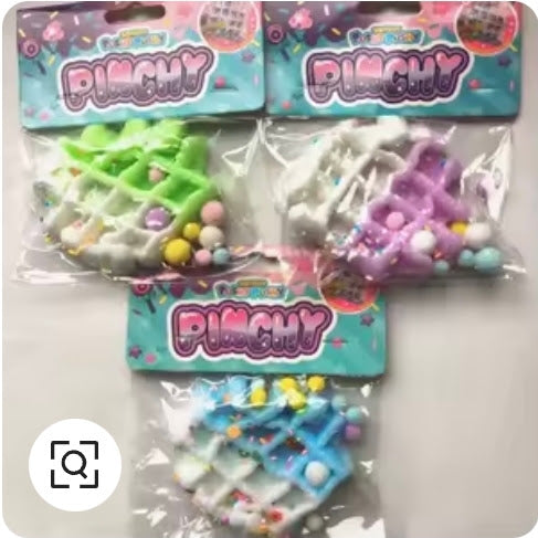 Squishy Pushy Pushy | Pinchy Waffle Taba