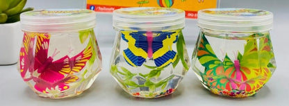 Happy Crystal Butterfly Mud Slime