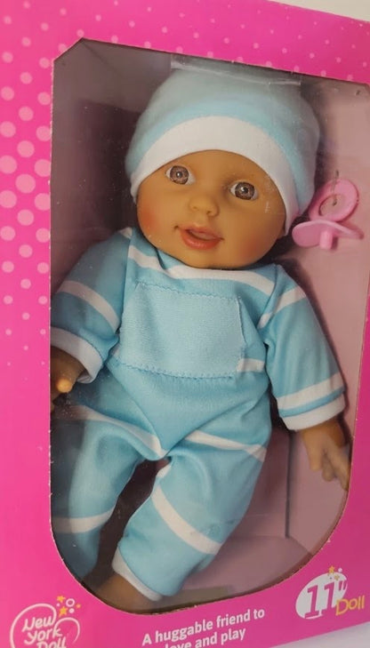 New York Doll | Soft Body Vinyl 11" Doll
