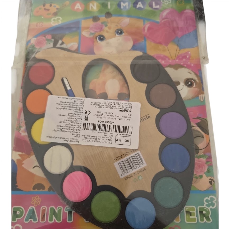 Animal Paint With Water Activity Pack