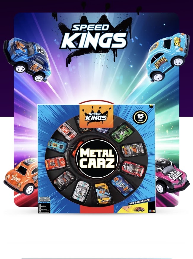 Speed Kings | 15 Metal Carz Pack