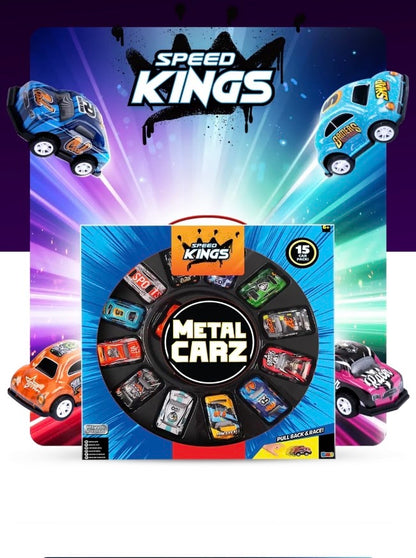 Speed Kings | 15 Metal Carz Pack