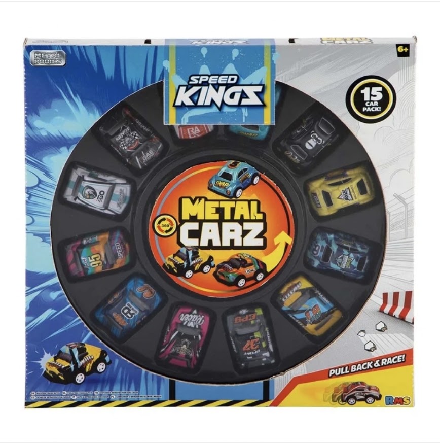 Speed Kings | 15 Metal Carz Pack