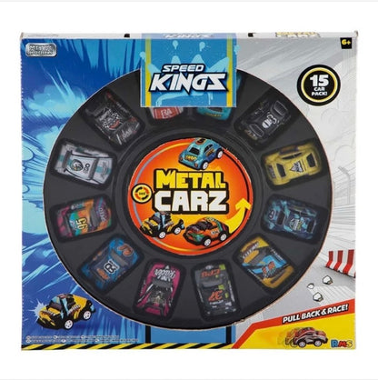 Speed Kings | 15 Metal Carz Pack