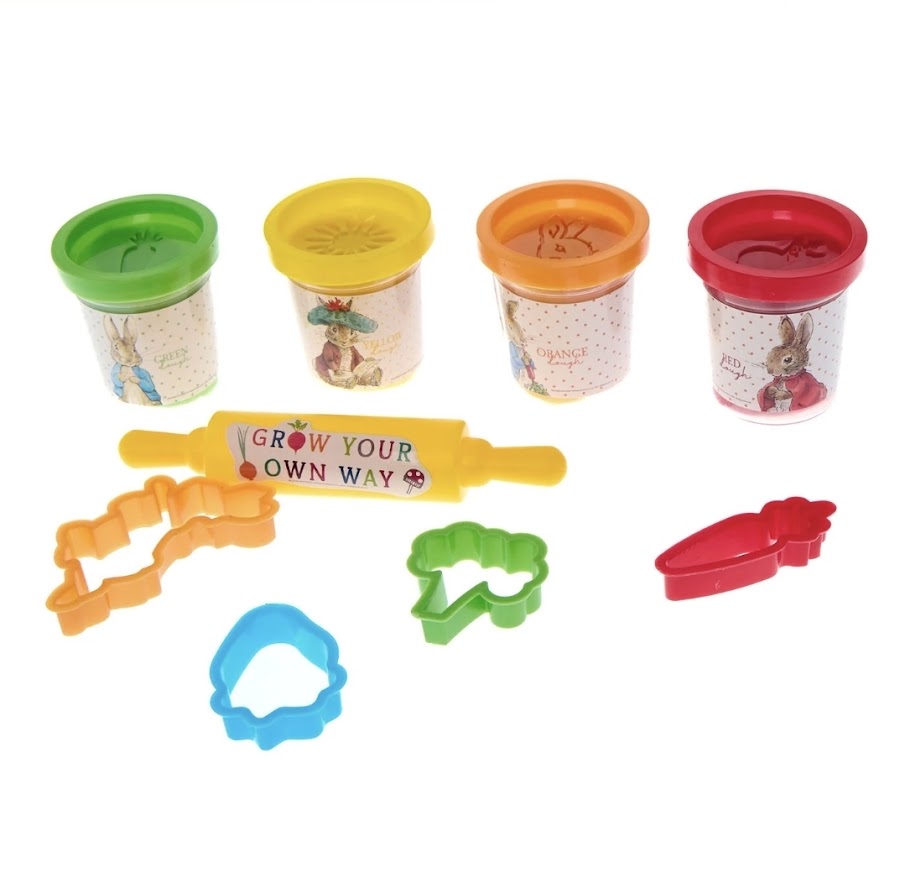 Peter Rabbit | Vegetable Garden Dough Playset
