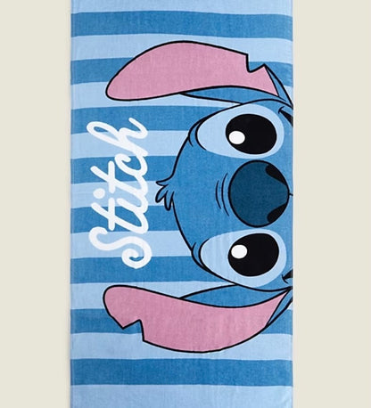 Disney Stitch Beach Towel | 100% Cotton | 71cm x 152cm