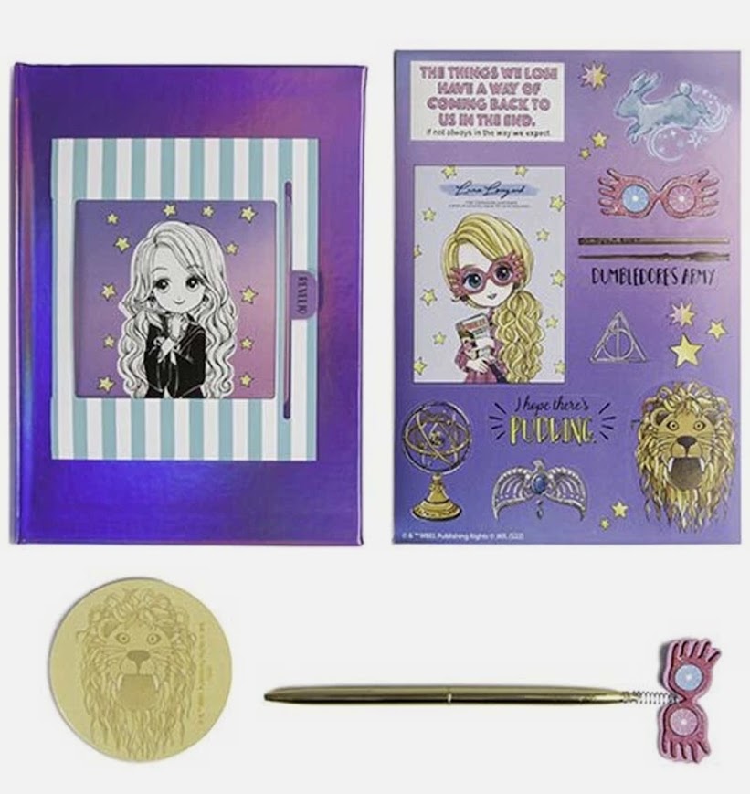 Harry Potter | Luna Lovegood Reveal Diary Set | Wizarding World