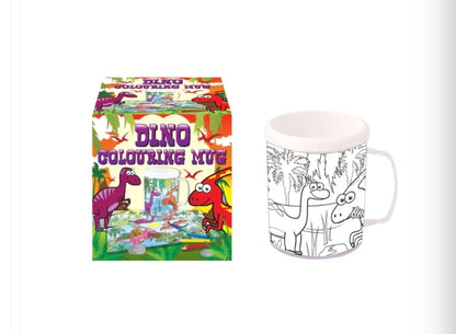 Project Craft | Colour Your Own Dinosaur Mug