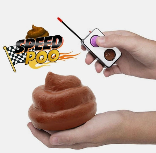 Remote Control Speed Poo | Drives, Spins & Farts | RC Novelty Prank Toy | Funny Kids Gift