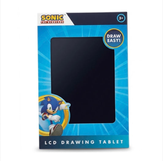 Sonic the Hedgehog LCD Drawing Tablet | Reusable Doodle Board | Kids Art Toy