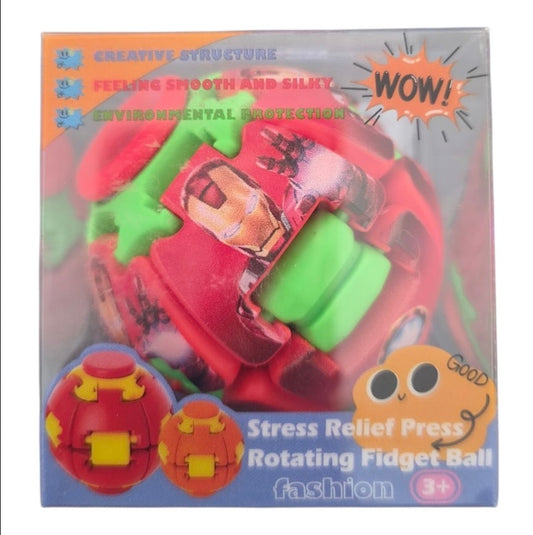 Iron Man Fidget Spinner | Officially Licensed Marvel | Kids Superhero Fidget Toy