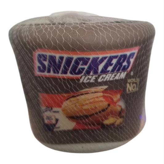 Snickers Ice Cream Tub Squishy | Novelty Food Squeeze Toy | Ages 3+