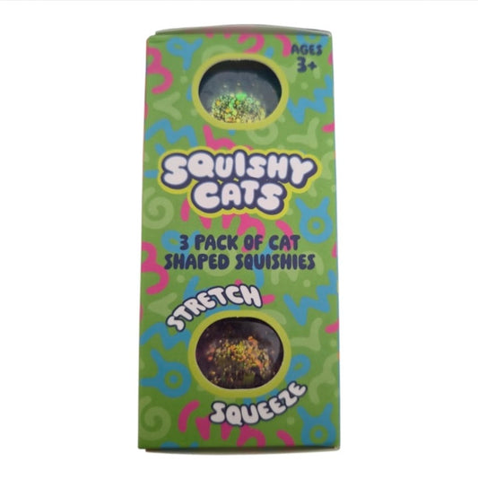 Squishy Sugar-Filled Cats | 3 Pack of Mini Squishies