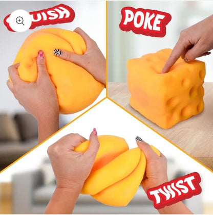 Jumbo Squishy | Squeeze Cheese Slow Rise Squishy Toy