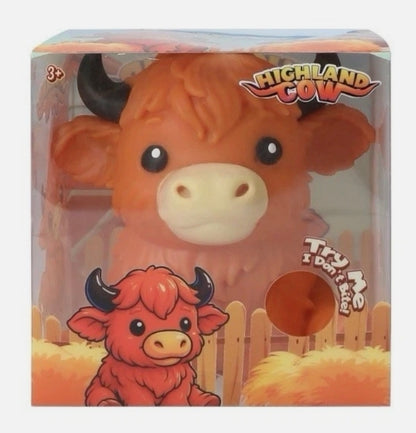 Jumbo Squishy | Hamish the Highland Cow