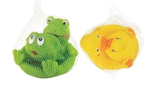 Mummy & Baby Floating Bath Toy | Frog or Duck | Toddler Bathtime Fun