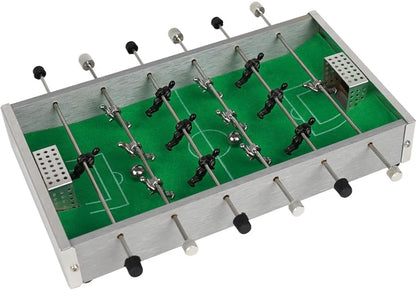 Desktop Football Table | Mini Foosball Game | 2-Player Table Top Game | Ages 6+