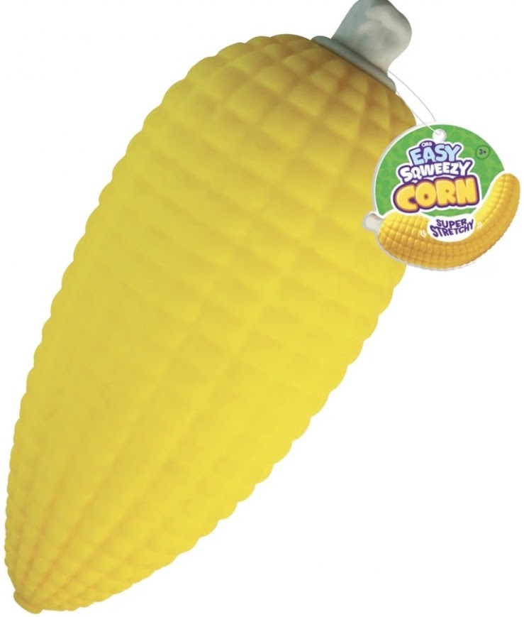 Jumbo Corn Squishy – Maize Squeeze Fidget Toy
